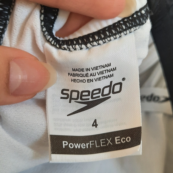 Speedo Quantum Splice Hydrobra  PowerFLEX Eco One Piece Swimsuit - Picture 7 of 16
